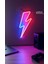 90 cm Kumandalı Neon LED Tasarım Duvar Dekor Aydınlatması - Özelleştirilebilir LED Tabela-3 1