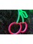 120 cm Kumandalı Neon LED Tasarım Duvar Dekor Aydınlatması - Özelleştirilebilir LED TABELA-128 3