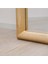 170 x 60 cm Doğal Ahşap Oval Boy Aynası - Dekoratif Oval Boy Aynası 5