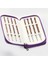 Knitpro Symfonie Deluxe Değiştirilebilir Tunus Tığı Seti 20670 + Balım Örgü Evi Şiş Ölçer Hediyeli 2