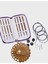 Knitpro Symfonie Deluxe Değiştirilebilir Tunus Tığı Seti 20670 + Balım Örgü Evi Şiş Ölçer Hediyeli 5