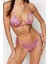 Üçgen Bikini Takımı Ayarlanabilir Askılı Çıkarılabilir Pedli Deniz Havuz Plaj Mayo 1