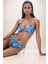 Üçgen Bikini Takımı Ayarlanabilir Askılı Çıkarılabilir Pedli Deniz Havuz Plaj Mayo 2