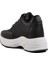 Siyah Yüksek Taban Kadın Spor Ayakkabı 5016 Z 4