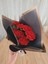 Örgü Çiçek Buketi, Bordo Gül Buketi, Gıftandflowers 1