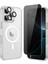 Apple iPhone 16 Pro Max Magsafe Şeffaf Kılıf + Hayalet Ekran Koruyucu + Kamera Lens Koruyucu (Natural) 1