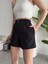 Çıtçıtlı Gabardin Şort 3