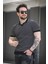Mirko Çizgili Likralı Slim Fit Polo Yaka Örme Erkek Triko Tshirt 1