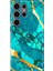 Samsung Galaxy S24 Ultra Kılıf Motifli Renkli Esnek Silikon Prag Mermer 1