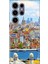 Samsung Galaxy S24 Ultra Kılıf Motifli Renkli Esnek Silikon Istanbul 1