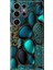 Samsung Galaxy S24 Ultra Kılıf Motifli Renkli Esnek Silikon Marble 1