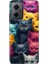 Xiaomi Redmi Note 11E Kılıf Desenli Design Silikon Kedi Ordusu 1