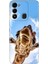 Spark 8c Kılıf Renkli Temalı Tecno 8c Silikon Öpücük 1