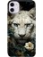 Apple iPhone 11 Kılıf Renkli Temalı iPhone 11 Silikon Aslan 1