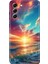 Samsung Galaxy S21 Fe Kılıf Desenli Kapak Renkli Tpu Uv Okyanus 1