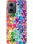 Xiaomi Redmi Note 11E Kılıf Desenli Design Silikon Kalp Çizim 1