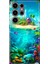 Samsung Galaxy S24 Ultra Kılıf Renkli Esnek Silikon Island 1