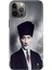 Apple iPhone 12 Pro Kılıf Tasarım Baskılı Silikon Atatürk 1