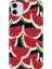 Apple iPhone 11 Kılıf Renkli Temalı iPhone 11 Silikon Karpuz 1