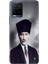Vivo Y21S Uyumlu Kapak Kılıf Desenli Kapak Renkli Tpu Uv Atatürk 1