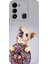Spark 8c Kılıf Renkli Temalı Tecno 8c Silikon Donut Dog 1