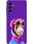 Samsung Galaxy A04S Kılıf Renkli Esnek Silikon Monkey 1