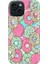 iPhone 15 Uyumlu Kılıf Desenli Kapak Renkli Tpu Uv Donut 1