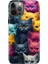 iPhone 12 Pro Max Kılıf Tasarım Baskılı Silikon Kedi Ordusu 1