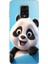 Xiaomi Redmi Note 9 Pro - 9s Kılıf Renkli Esnek Silikon Panda 1