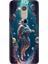 General Mobile Gm 8 Uyumlu Kılıf Desenli Silikon Renkli Tpu Uv Astronot 1