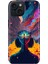 iPhone 13 - 14 Kılıf Desenli Kapak Renkli Tpu Uv Girdap 1