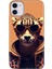 Apple iPhone 11 Kılıf Renkli Temalı iPhone 11 Silikon Tiger 1
