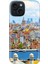 iPhone 15 Uyumlu Kılıf Desenli Kapak Renkli Tpu Uv Istanbul 1