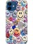 Apple iPhone 12 Kılıf Renkli Baskılı Silikon Emojix 1
