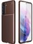 Samsung Galaxy S21 Fe Uyumlu Karbon Görünümlü Premium Dayanıklı ve Ince Kılıf 1