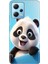 Redmi Note 12 5g Kılıf Baskılı Dokulu Kapak Silikon Panda 1