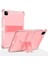 Apple iPad Air 11INÇ M2/m3 2025-2024 Kılıf Kalem Bölemli Standlı Darbelere Dayanıklı Şeffaf Kapak 1