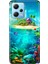 Redmi Note 12 5g Kılıf Baskılı Dokulu Kapak Silikon Island 1