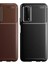 Huawei P Smart 2021 Uyumlu Karbon Görünümlü Premium Dayanıklı ve Ince Kılıf 4