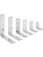 L Masa Gönyesi 15X45X45 mm 5 Adet Bağlantı Aparatı Paslanmaz Çelik 2