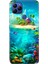 General Mobile Gm 21 G310 Kılıf Baskılı Silikon Case Island 1