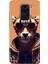 Xiaomi Redmi Note 9 6.53" Kılıf Desenli Tasarım Silikon Tiger 1