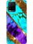 Vivo Y21S Uyumlu Kapak Kılıf Desenli Kapak Renkli Tpu Uv Nezih Mermer 1