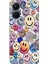 Vivo Y16 Kılıf Desenli Silikon Ermer Teknoloji Kapak Emojix 1