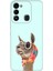 Spark 8c Kılıf Renkli Temalı Tecno 8c Silikon Deve 1