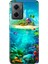 Xiaomi Redmi Note 11E Kılıf Desenli Design Silikon Island 1