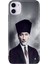 Apple iPhone 11 Kılıf Renkli Temalı iPhone 11 Silikon Atatürk 1