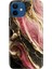 Apple iPhone 12 Kılıf Renkli Baskılı Silikon Seattle Mermer 1