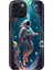 iPhone 15 Uyumlu Kılıf Desenli Kapak Renkli Tpu Uv Astronot 1