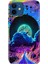 Apple iPhone 12 Kılıf Renkli Baskılı Silikon Dream Road 1